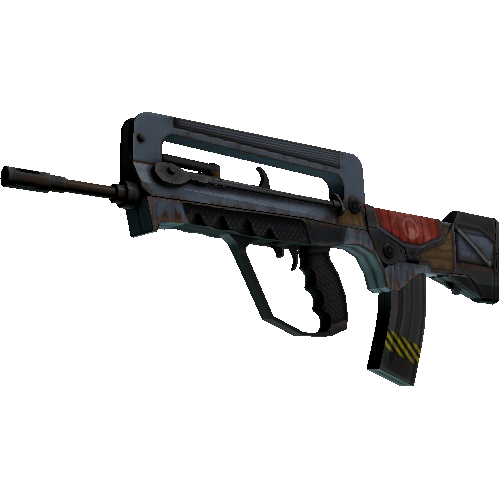 StatTrak™ FAMAS | Decommissioned (Well-Worn)