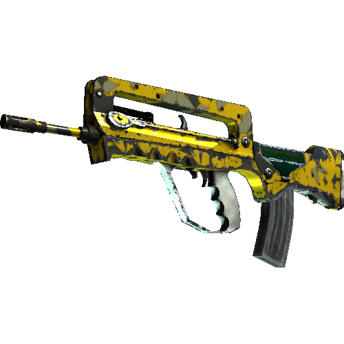 StatTrak™ FAMAS | Neural Net (Well-Worn)