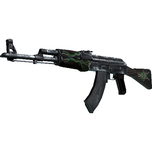 AK-47 | Emerald Pinstripe (Battle-Scarred)