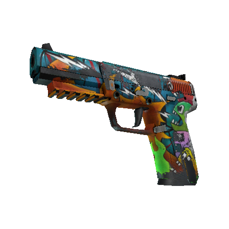 StatTrak™ Five-SeveN | Angry Mob (Battle-Scarred)