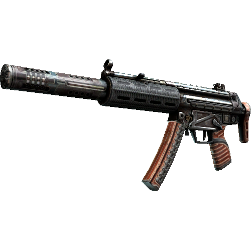 StatTrak™ MP5-SD | Gauss (Battle-Scarred)