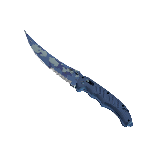 ★ StatTrak™ Flip Knife | Bright Water (Minimal Wear)