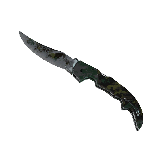 ★ Falchion Knife | Boreal Forest (Battle-Scarred)