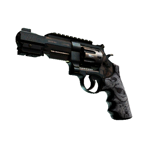 R8 Revolver | Bone Forged (Well-Worn)