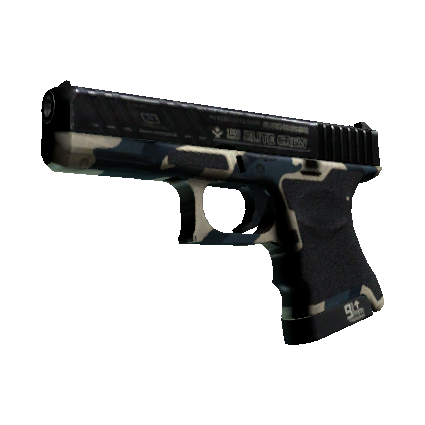 StatTrak™ Glock-18 | Winterized (Battle-Scarred)