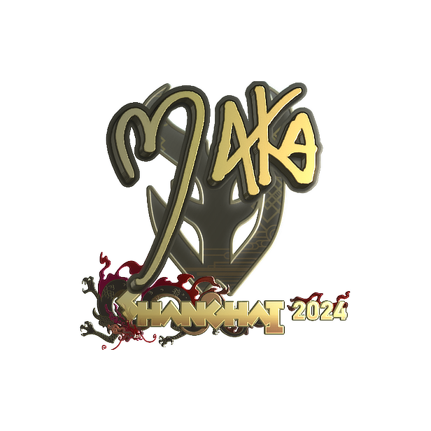 Sticker | Maka (Gold) | Shanghai 2024