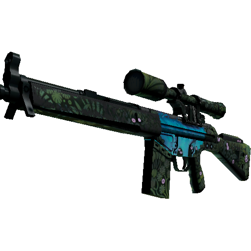 StatTrak™ G3SG1 | Dream Glade (Battle-Scarred)