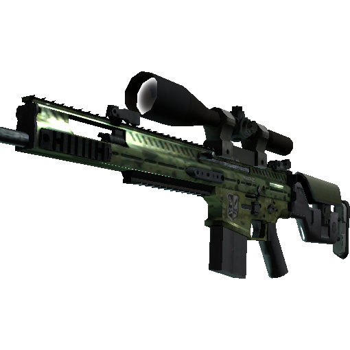 SCAR-20 | Green Marine (Minimal Wear)