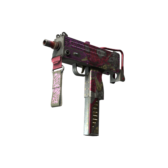 StatTrak™ MAC-10 | Saibā Oni (Battle-Scarred)