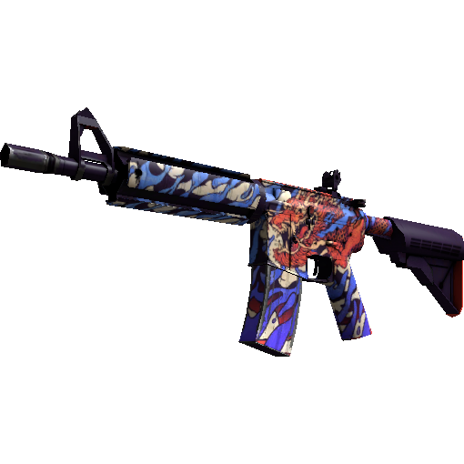 StatTrak™ M4A4 | 龍王 (Dragon King) (Minimal Wear)