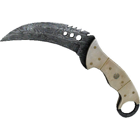 ★ StatTrak™ Talon Knife | Damascus Steel (Battle-Scarred)