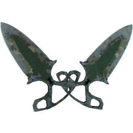 ★ Shadow Daggers | Forest DDPAT (Battle-Scarred)