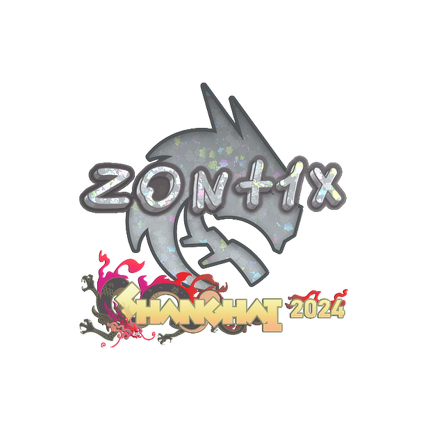 Sticker | zont1x (Glitter) | Shanghai 2024