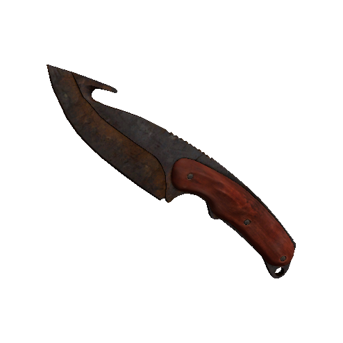 ★ StatTrak™ Gut Knife | Rust Coat (Battle-Scarred)