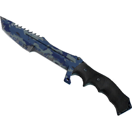 ★ Huntsman Knife | Bright Water (Well-Worn)