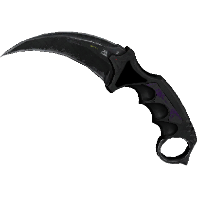 ★ StatTrak™ Karambit | Ultraviolet (Battle-Scarred)