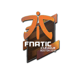 Sticker | Fnatic (Holo) | Boston 2018