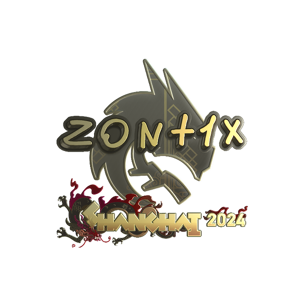 Sticker | zont1x (Gold) | Shanghai 2024