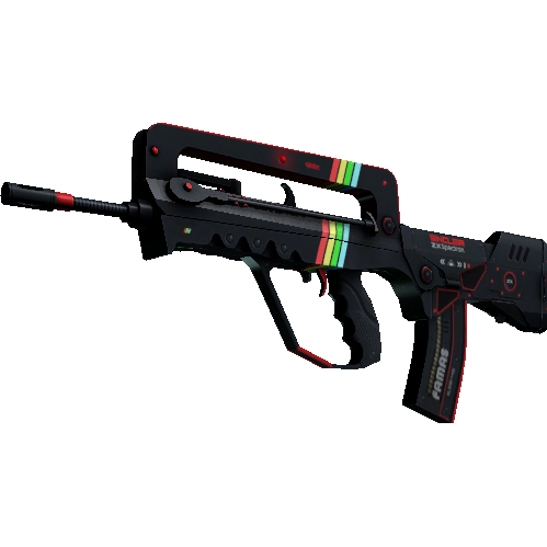 StatTrak™ FAMAS | ZX Spectron (Well-Worn)