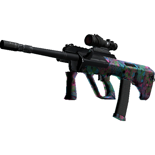 StatTrak™ AUG | Death by Puppy (Minimal Wear)