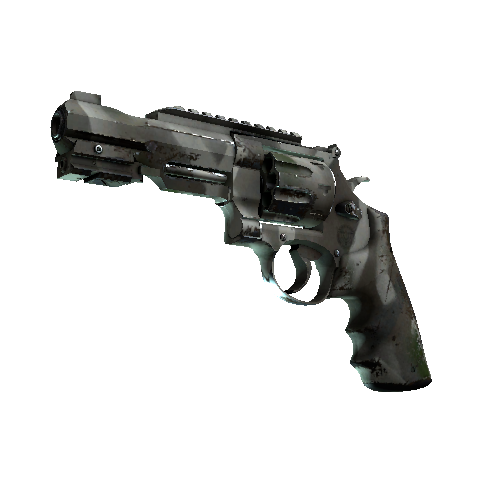 R8 Revolver | Bone Mask (Well-Worn)