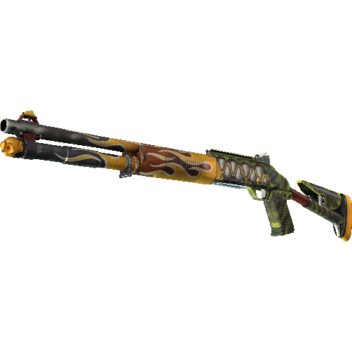 StatTrak™ XM1014 | Incinegator (Well-Worn)