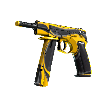 StatTrak™ CZ75-Auto | Yellow Jacket (Minimal Wear)