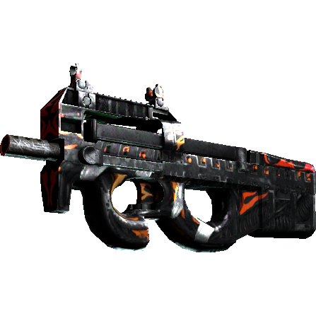 StatTrak™ P90 | Vent Rush (Battle-Scarred)