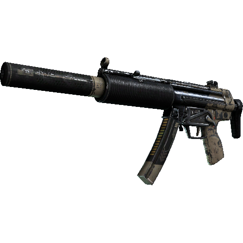 StatTrak™ MP5-SD | Desert Strike (Battle-Scarred)