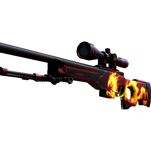 StatTrak™ AWP | Wildfire (Well-Worn)