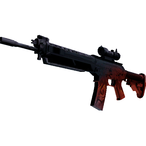 StatTrak™ SG 553 | Darkwing (Minimal Wear)