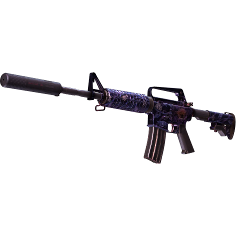 M4A1-S | Black Lotus (Battle-Scarred)