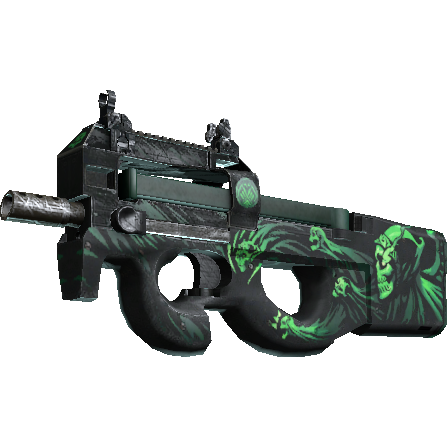 StatTrak™ P90 | Grim (Well-Worn)