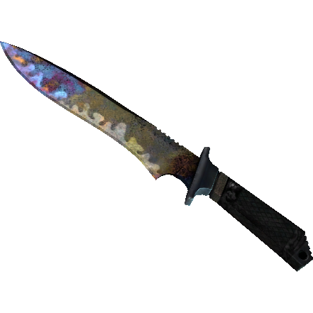 ★ StatTrak™ Classic Knife | Case Hardened (Battle-Scarred)