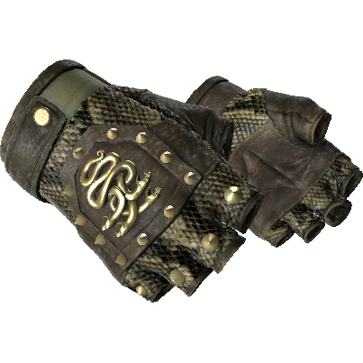 ★ Hydra Gloves | Rattler (Well-Worn)