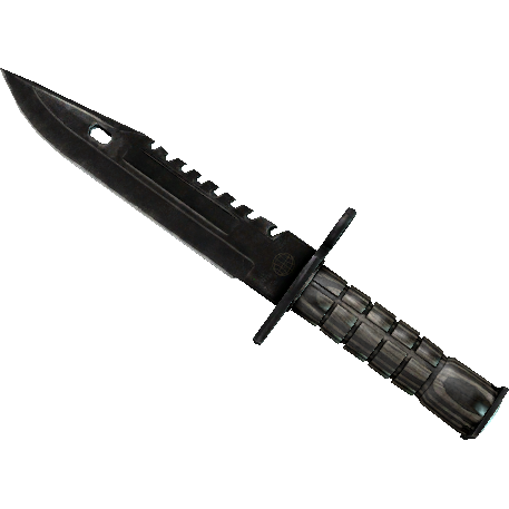 ★ M9 Bayonet | Black Laminate (Battle-Scarred)