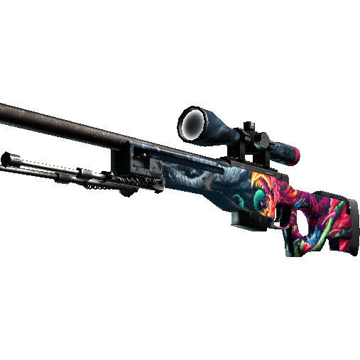 StatTrak™ AWP | Hyper Beast (Well-Worn)