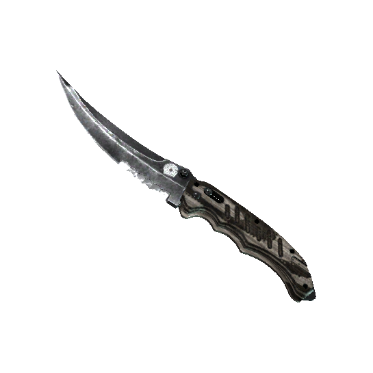 ★ StatTrak™ Flip Knife | Black Laminate (Factory New)