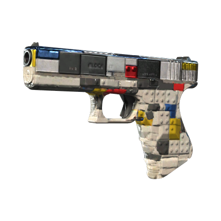 StatTrak™ Glock-18 | Block-18 (Well-Worn)