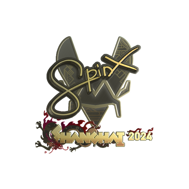 Sticker | Spinx (Gold) | Shanghai 2024