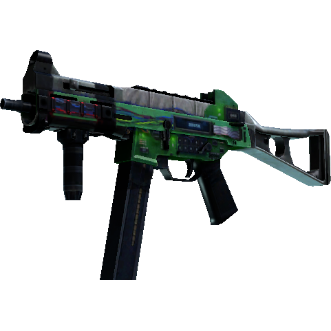 StatTrak™ UMP-45 | Plastique (Well-Worn)