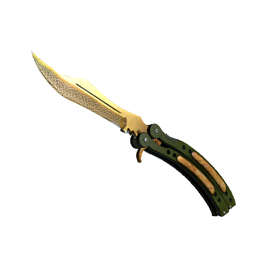 ★ StatTrak™ Butterfly Knife | Lore (Well-Worn)