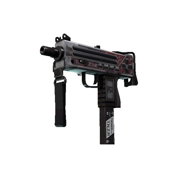 MAC-10 | Button Masher (Well-Worn)