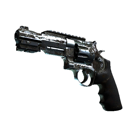 R8 Revolver | Bone Mask (Battle-Scarred)