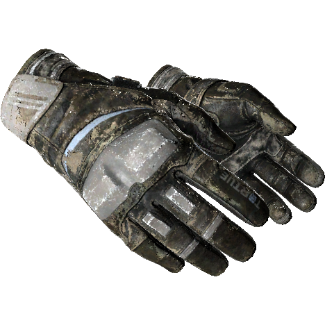 ★ Moto Gloves | Smoke Out (Battle-Scarred)