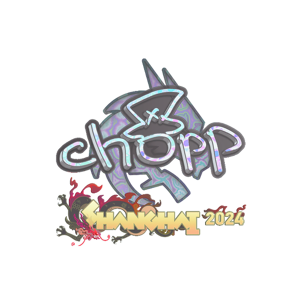 Sticker | chopper (Holo) | Shanghai 2024