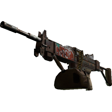 StatTrak™ Negev | Drop Me (Battle-Scarred)