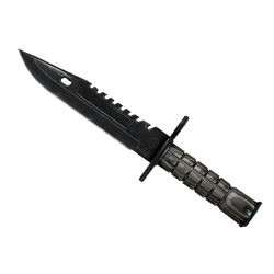 ★ StatTrak™ M9 Bayonet | Black Laminate (Well-Worn)