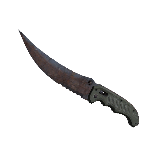 ★ Flip Knife | Rust Coat (Well-Worn)