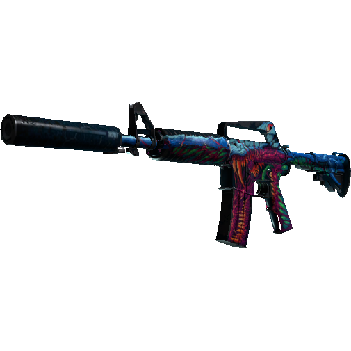 M4A1-S | Hyper Beast (Battle-Scarred)